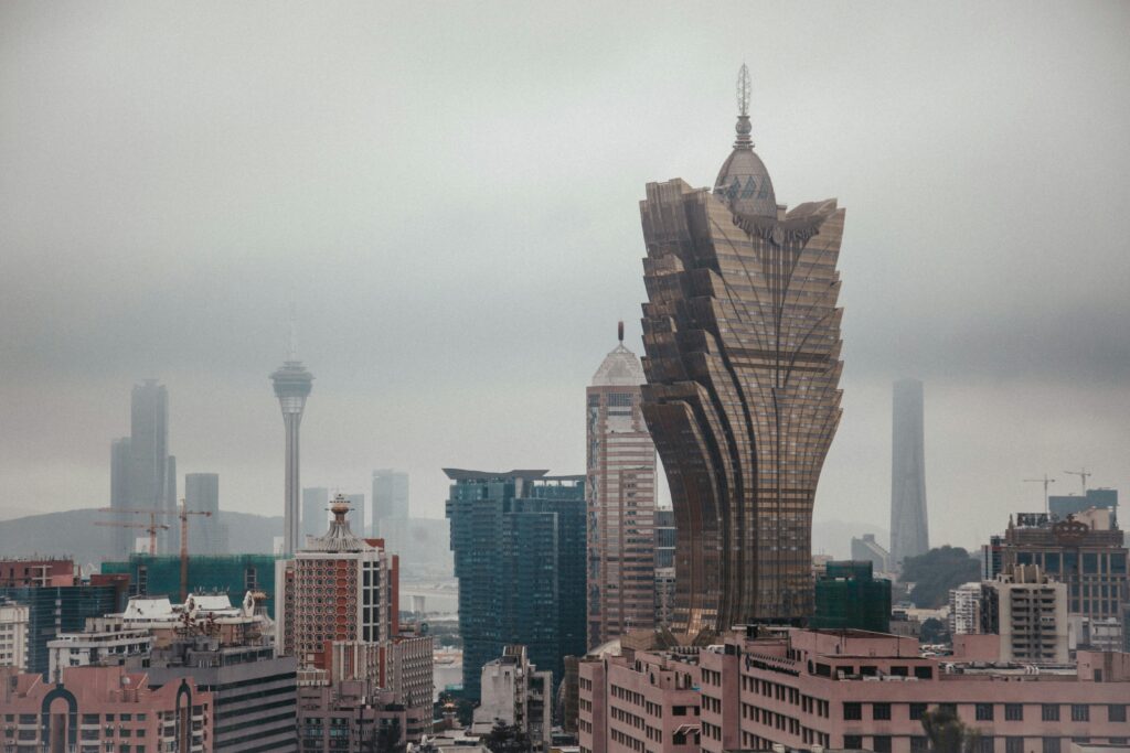 High rises in Macao / Macau