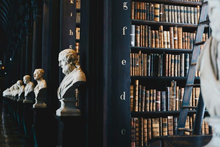 Law books library