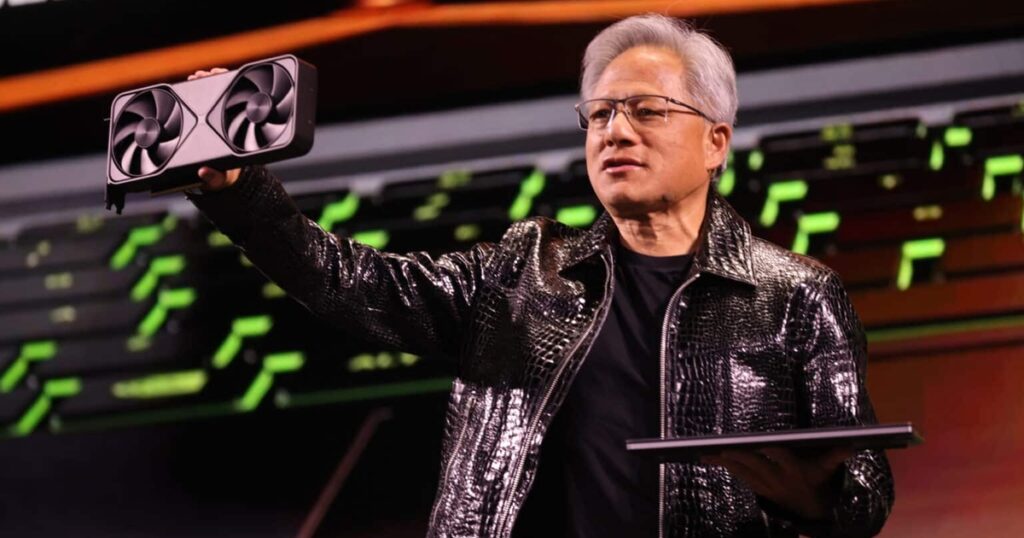 Nvidia CEO: AI Advancing Self-Driving Cars, Robotics, Digital Manufacturing at CES 2025